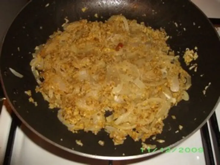 Фасоль с айвой и орехами: шаг 4