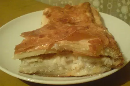 Слоёная кулебяка с рыбой: шаг 5