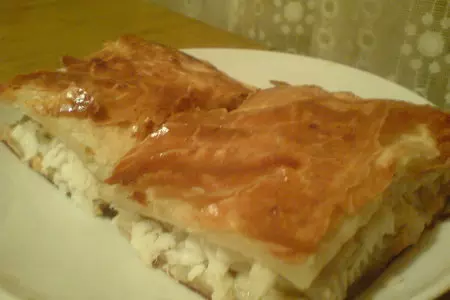 Слоёная кулебяка с рыбой: шаг 6