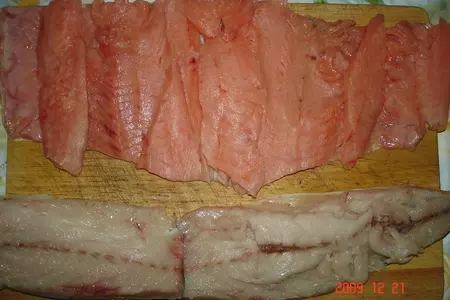 Рыбный рулет из горбуши и скумбрии: шаг 2