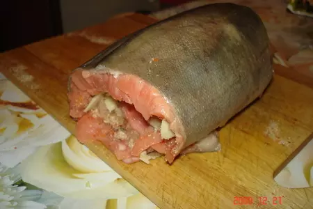 Рыбный рулет из горбуши и скумбрии: шаг 5