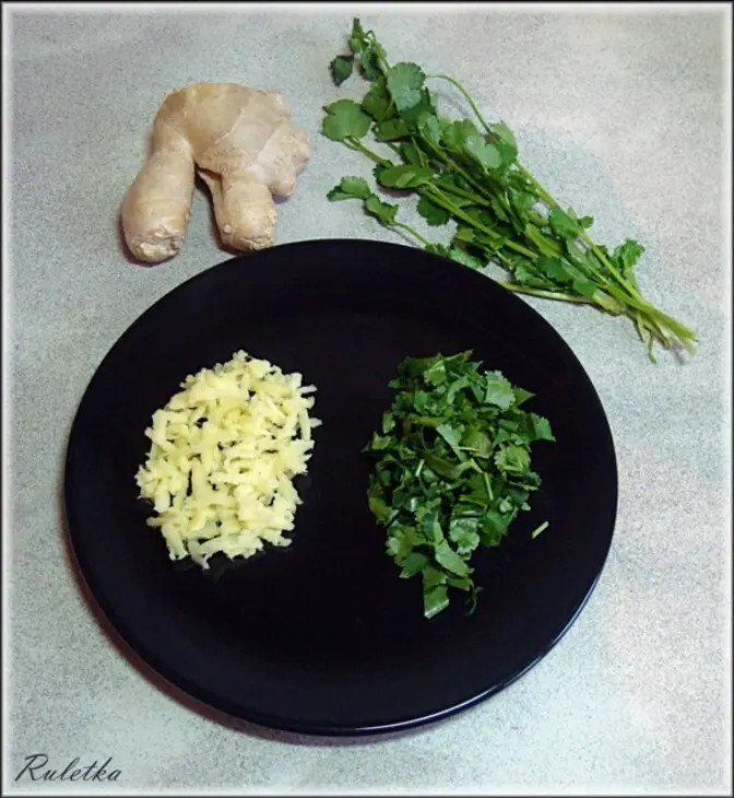 Мясные рулеты    "сливовая долина"     (японские мотивы).: шаг 3