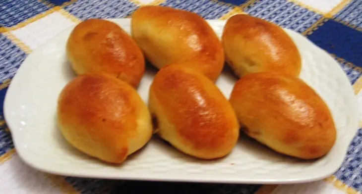 Пирожки на «два укуса» с мясом: шаг 5