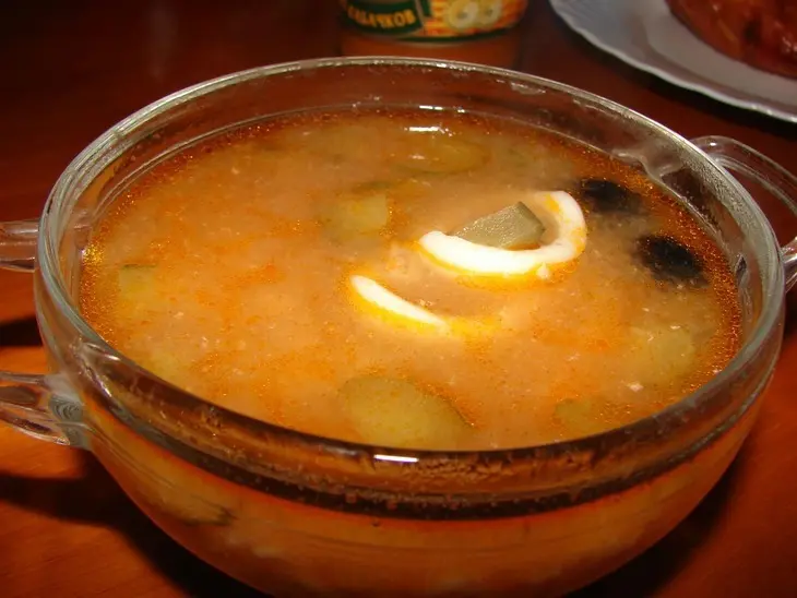 Солянка "матросская": шаг 1