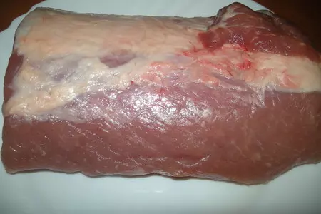 Мясо в ананасе: шаг 1