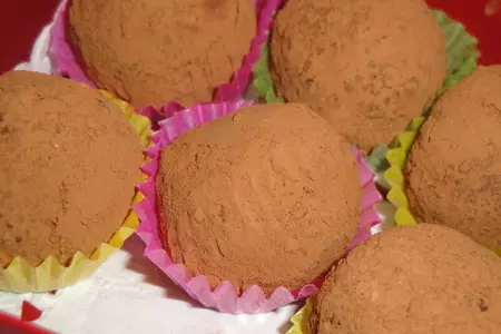 Миндально-шоколадные конфеты: шаг 3
