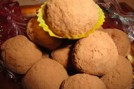 Миндально-шоколадные конфеты: шаг 6