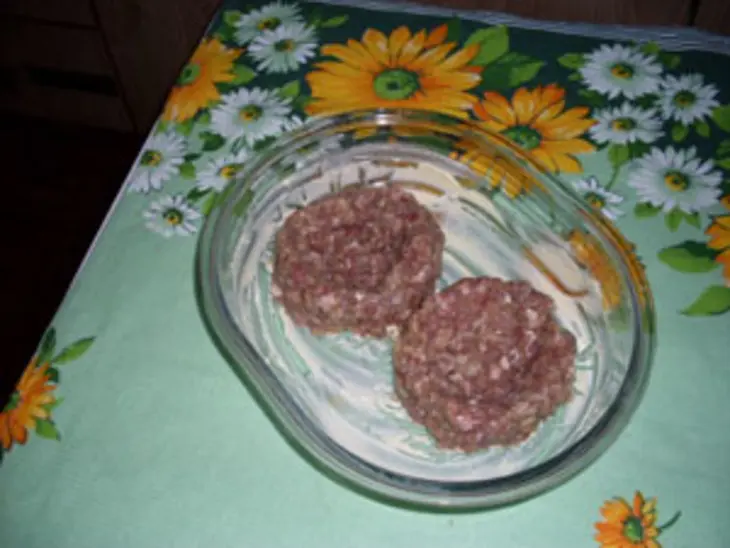 Мясные гнездышки: шаг 3