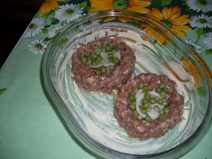Мясные гнездышки: шаг 4