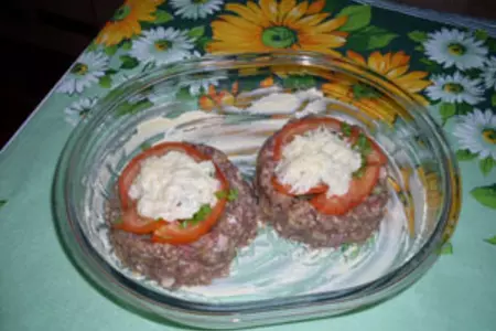 Мясные гнездышки: шаг 6