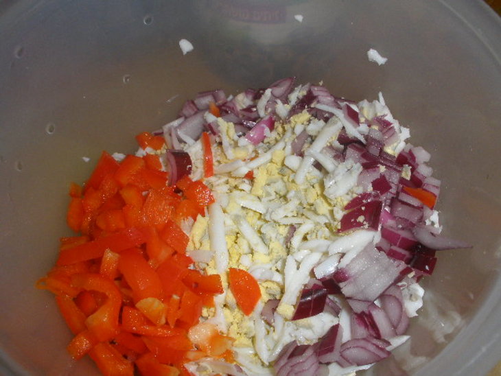 Яичный салат от хайфского старьевщика: шаг 1