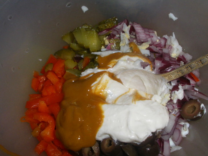 Яичный салат от хайфского старьевщика: шаг 2