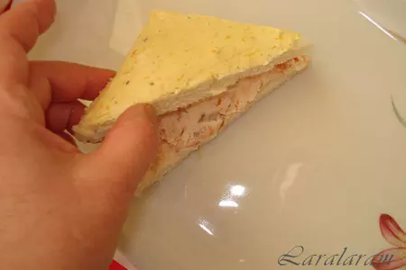 Закусочный тортик новогодний: шаг 9