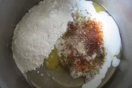 Домашние лепешки(замена хлеба): шаг 2