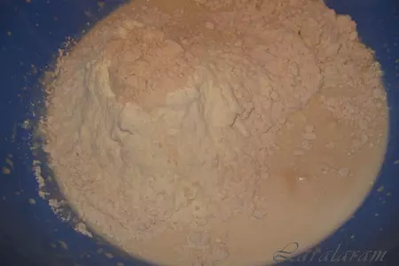 Хлебушек нарядный (на закваске с топлёным молоком и апельсиновым маслицем): шаг 3