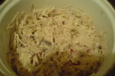 Драники с муссом из форели: шаг 3