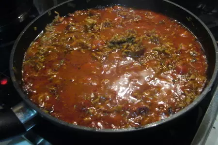 Макаронная (по вкусу) лазанья, (по сути) запеканка: шаг 1