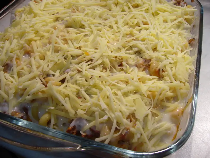 Макаронная (по вкусу) лазанья, (по сути) запеканка: шаг 4