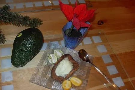 Авокадовое мороженное и печенье "карат": шаг 2