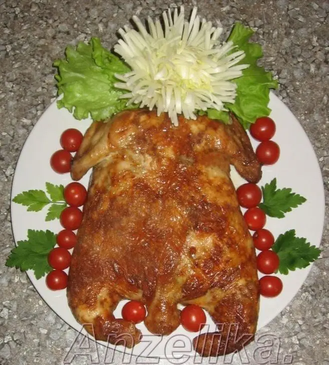 Галантин из курицы.: шаг 1