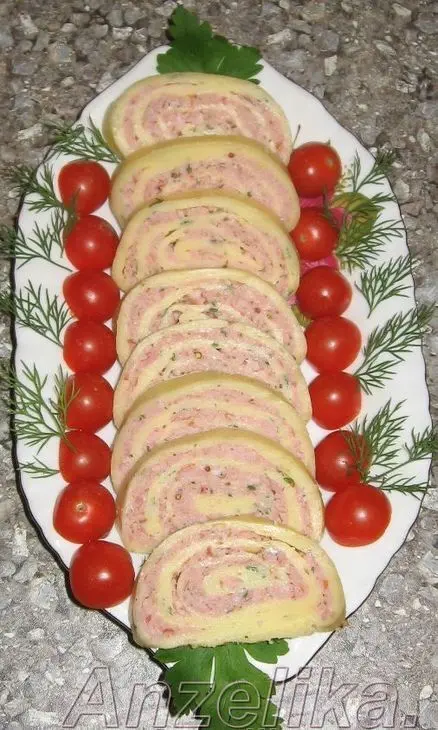 Сырный рулет: шаг 1