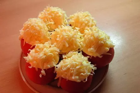 Помидоры, фаршированные курицей: шаг 5