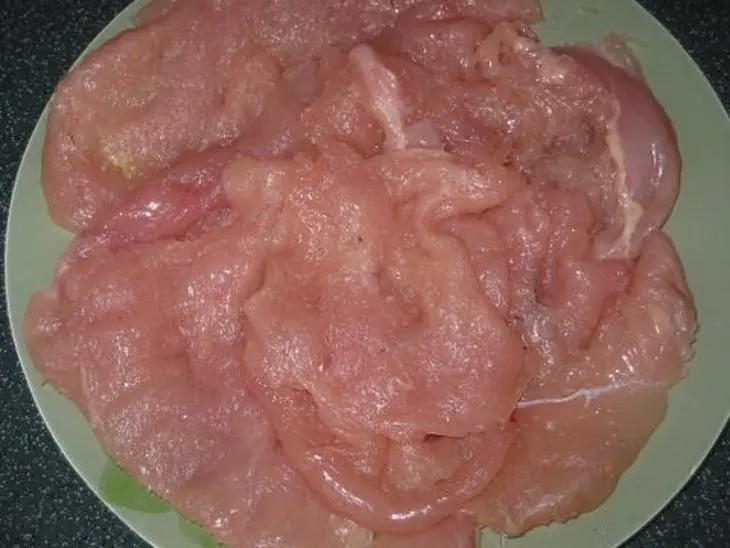Отбивная из куриной грудки: шаг 1