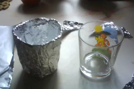 Яйцо в стаканчике: шаг 3