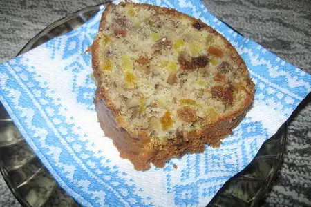 Фруктовый кекс: шаг 2