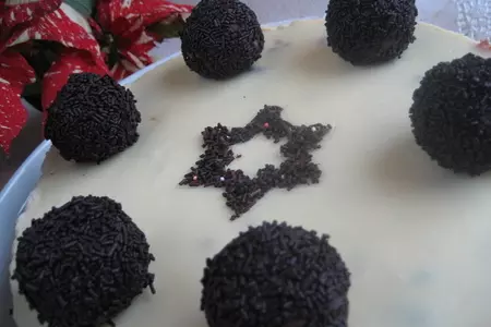 Флорентийский пирог (наоборот) с шоколадной ириской: шаг 6