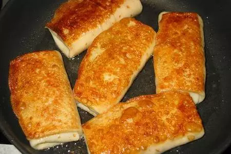Блинчики с мясом и рисом: шаг 4