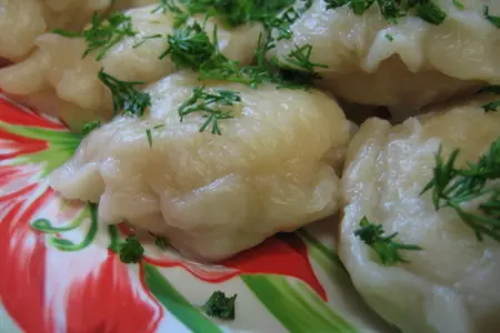 Постные вареники с разными начинками: шаг 5