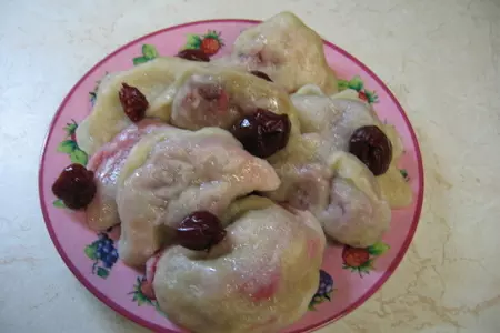 Постные вареники с разными начинками: шаг 6