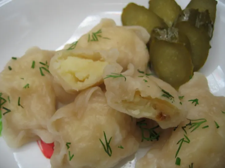 Постные вареники с разными начинками: шаг 9