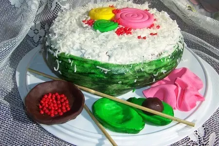 Торт суши: шаг 3