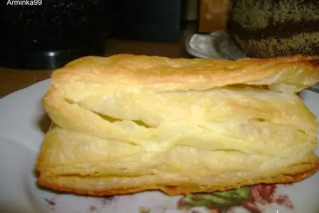 Слоеное тесто и изделия из него: шаг 1