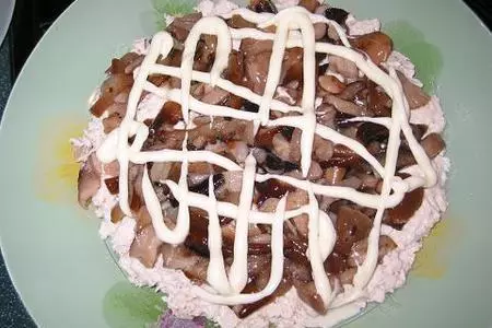 Салат "вкусный": шаг 2