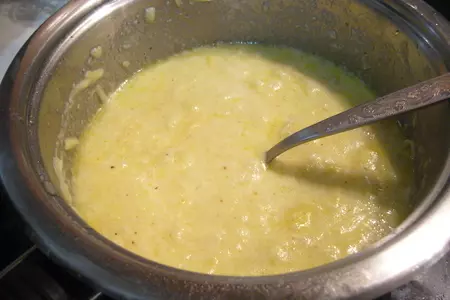 Сырное фондю в горшочках: шаг 2