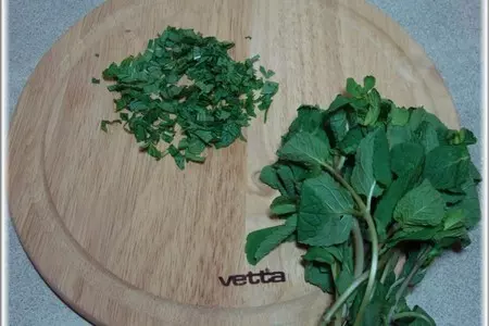 Баранина с мятным маслом и гранатовым кускусом, обещанная год назад моему другу bratyury.: шаг 2