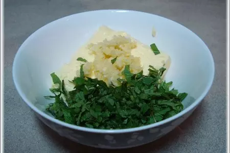 Баранина с мятным маслом и гранатовым кускусом, обещанная год назад моему другу bratyury.: шаг 4