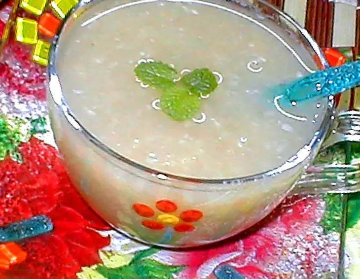 Лечебный  банановый  кисель: шаг 5