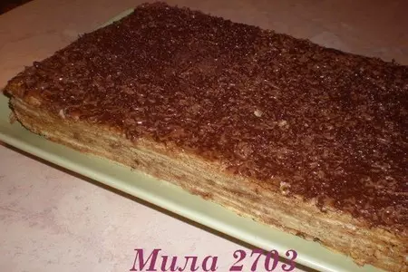 Торт – пирожное «микадо»: шаг 3