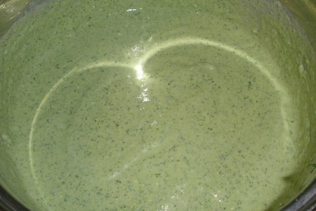 Освежающий кремовый зеленый суп: шаг 3