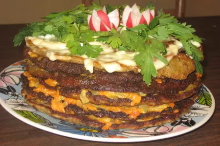 Рождественский стол, закуски: шаг 3