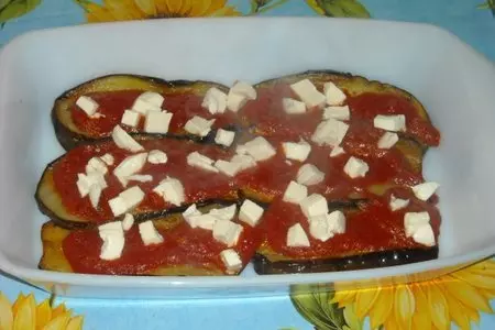 Melanzane alla parmigiana или итальянская запеканка: шаг 4