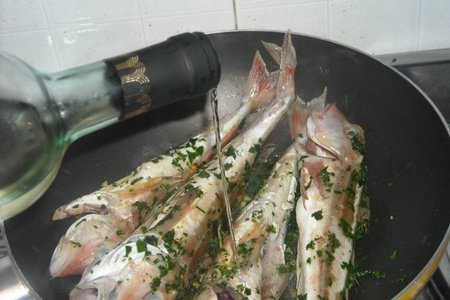Gallinella un umido/рыба в томате.: шаг 4