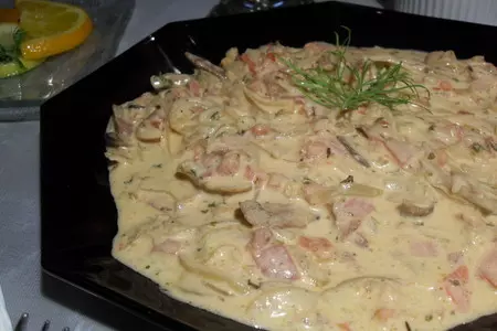 Фазан с грибным соусом: шаг 8