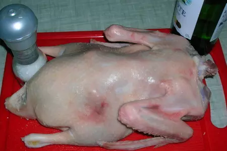 Рождественская утка в апельсиновом соусе: шаг 1