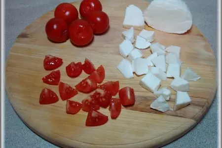 Миникальцоне "трио" (pizza calzone, закрытая пицца).: шаг 7