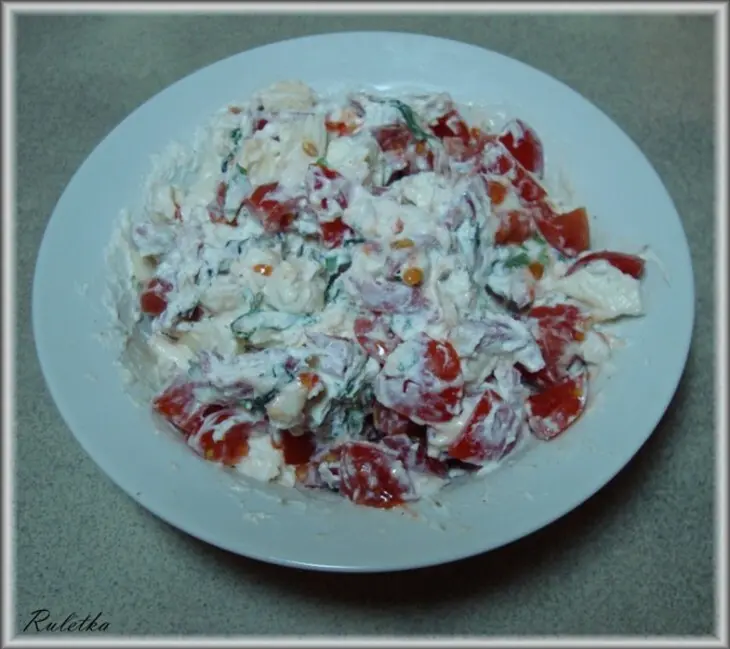 Миникальцоне "трио" (pizza calzone, закрытая пицца).: шаг 13